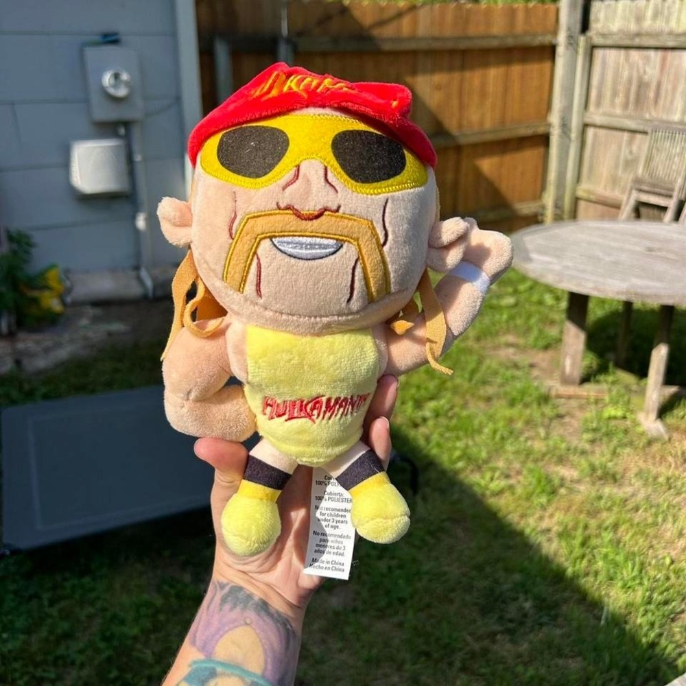 WWE Wrestling HULK HOGAN HULKAMANIA 9" Official Licensed Plush Figure